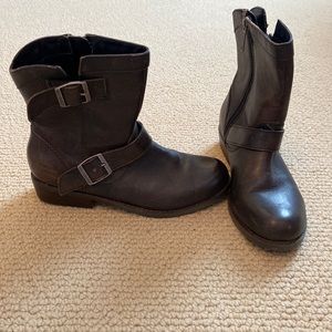 Refurbished leather Harley Davidson boots
